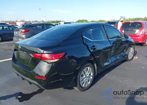 2020 Nissan Sentra S Xtronic Cvt из США, поврежденный, VIN 3N1AB8BV6LY261331